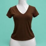 Remera en V