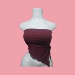 Strapless c/tira asimetrica