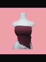 Strapless c/tira asimetrica