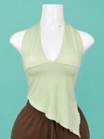 Strapless V asimetrico